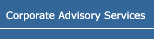 Corporate Advisory Services