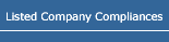 Listed Company Compliances